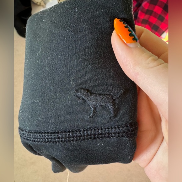 VS PINK Ultimate Stretchy Black Leggings, Size XS - Picture 3 of 5